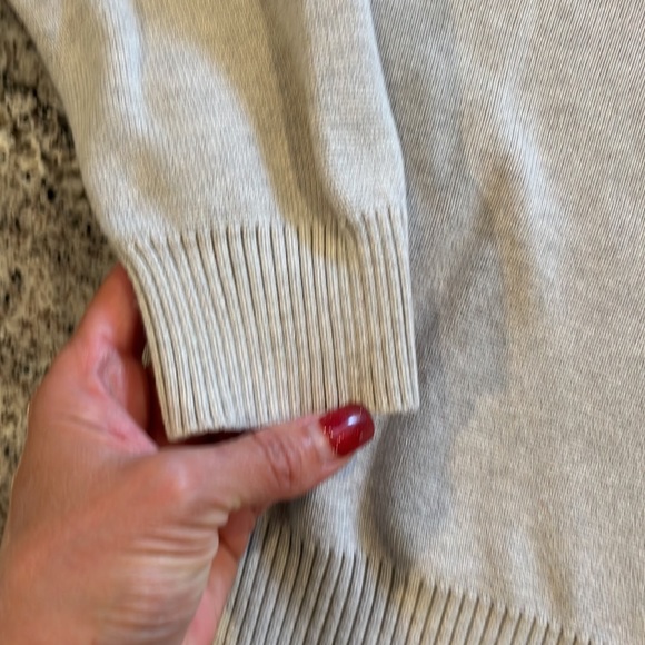 EUC Nautica mock neck 1/4 zip sweater - Picture 4 of 15